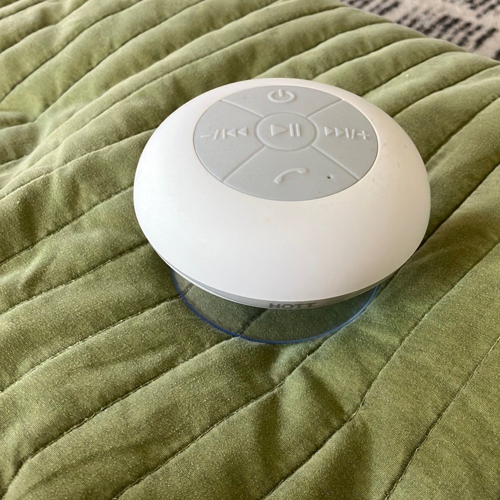 Hott Waterproof Bluetooth Shower Speaker used once